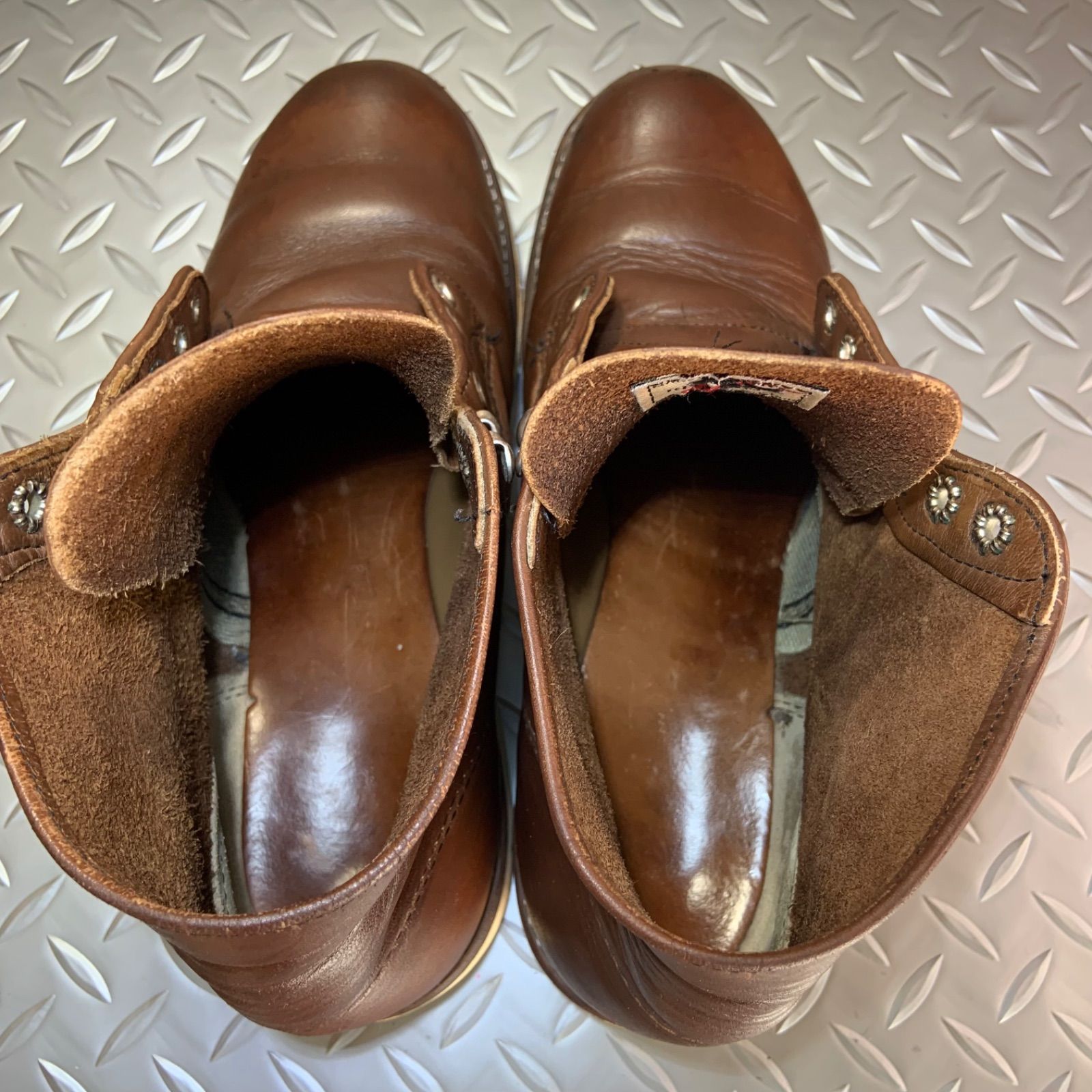 ☆REDWING 8160 チョコレートクローム ワークブーツ 刺繡羽タグ 2000年 