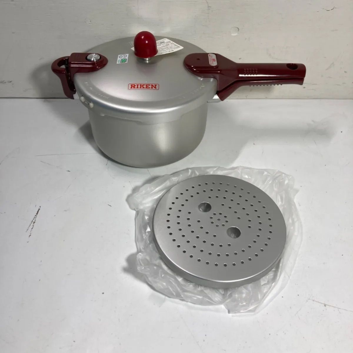 RIKEN 理研 圧力鍋 3.0ℓ ☆RIKEN リケン 片手圧力鍋 こなべちゃん 3.0