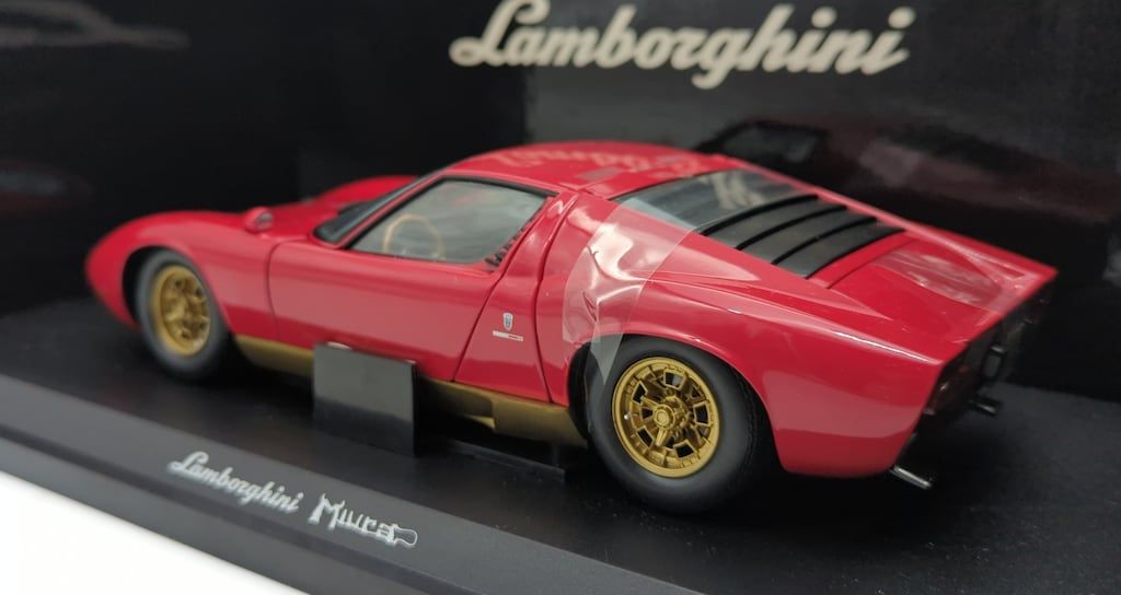 京商 1|18 Lamborghini Miura P400 Red 08312R IMPECCABLEHEALTHCARESERVICES_COM