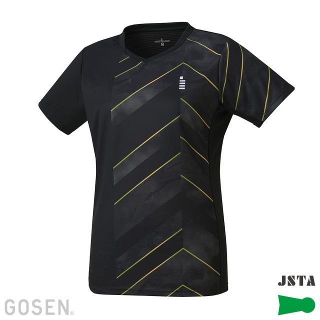 GOSEN レディースゲームシャツ ブラック Mサイズ/T2405 ゴーセン
