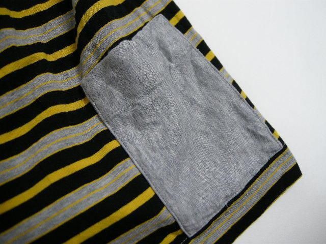サイズ48 (M-L相当)□新品□マルニ MARNI マルチボーダーパネルTシャツ 