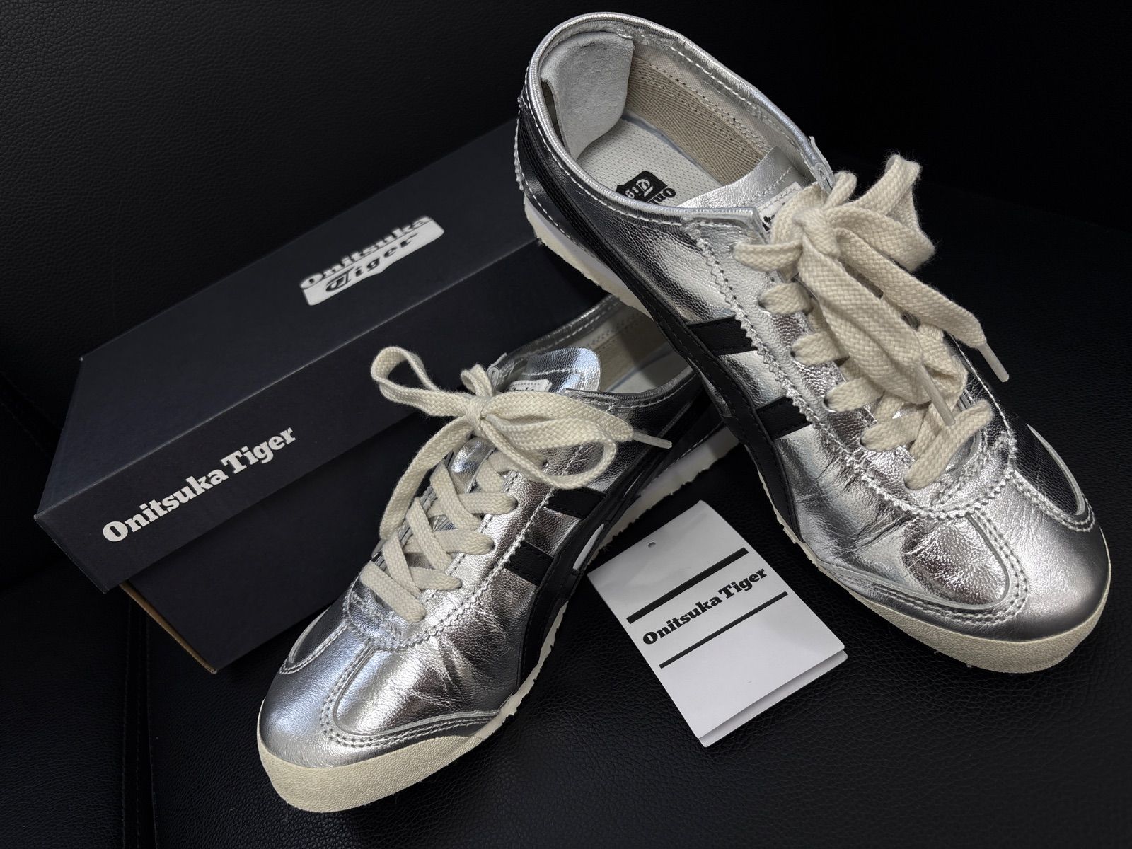 Onitsuka Tiger シルバー オニツカタイガー メキシコ66 - メルカリ