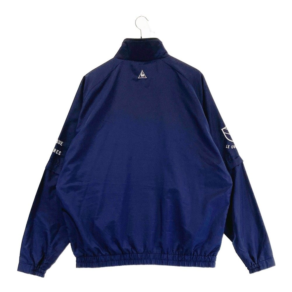 サイズ：L LE COQ GOLF ルコックゴルフ  2WAY 裏メッシュ ジップジャケット  ブラック系 [240101432881] ゴルフウェア メンズ ストスト サイズ：L LE COQ GOLF ルコックゴルフ 2WAY 裏メッシュ長袖