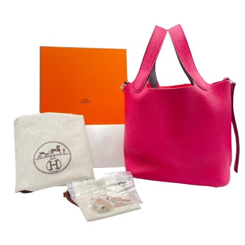 エルメス ピコタンロック PM フランボワーズ／ルージュセリエ トリヨン