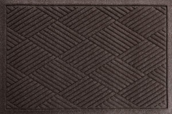 【新品・3営業日で発送】クリーンテックス・ジャパン 吸水速乾マット ウォーターホースT（ダイヤモンド） ブラウン 88×146cm BZ00019 1枚