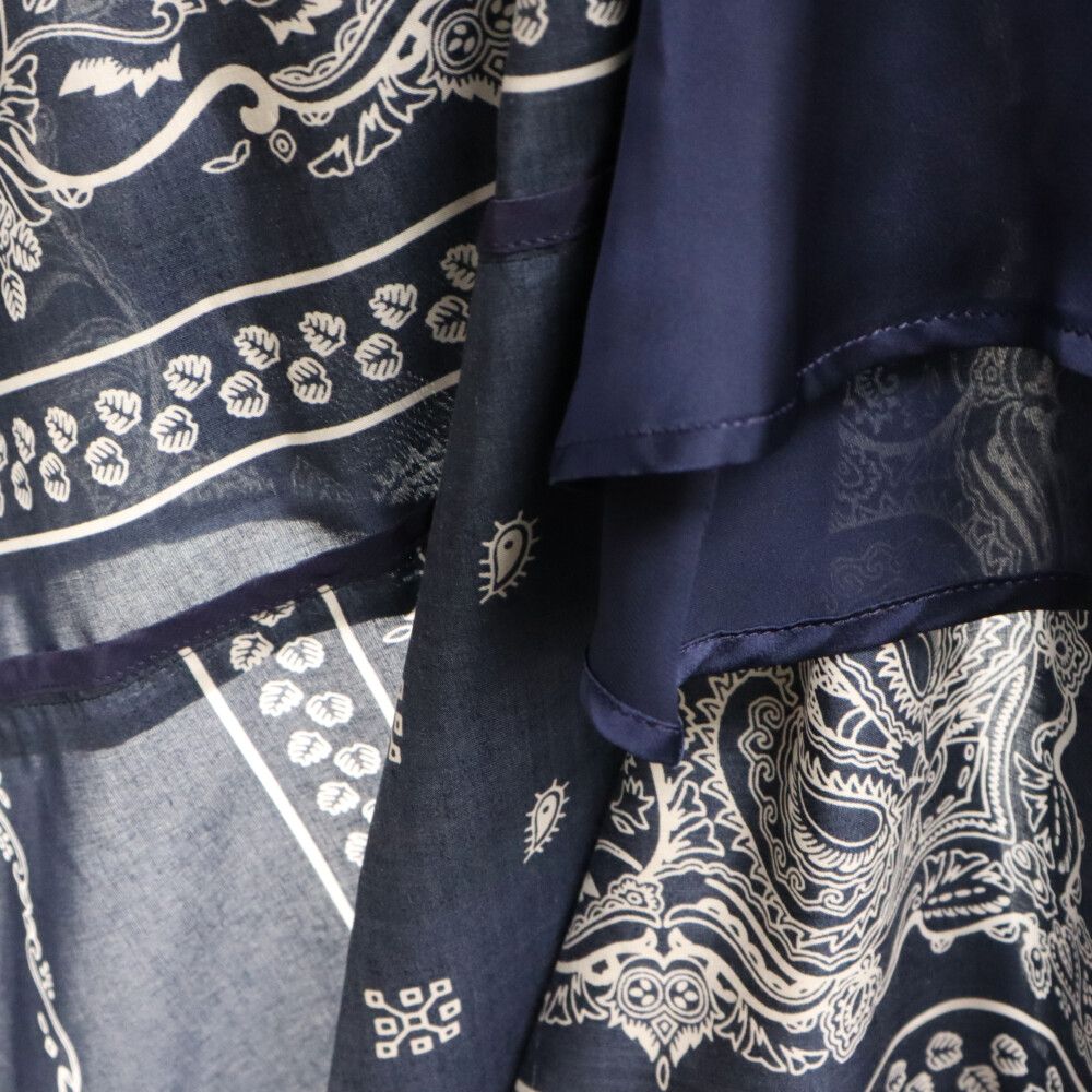 Sacai (サカイ) 19SS Bandana Skirt アシンメトリー バンダナ