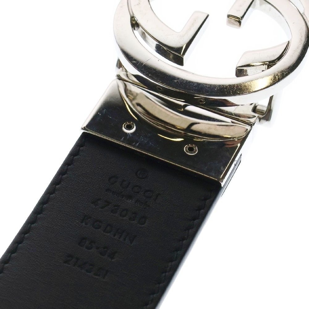 GUCCI (グッチ) GGスプリーム インターロッキングG ロゴ ベルト