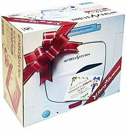セガサターンハード セガサターン本体 クリスマスナイツ冬季 版 白