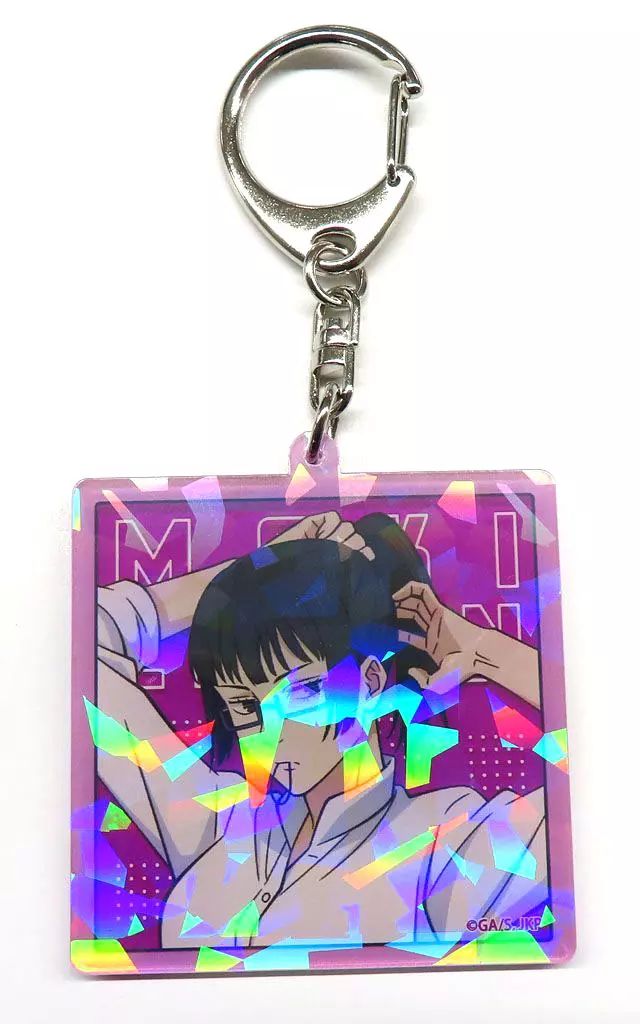 中古】キーホルダー 禪院真希 「呪術廻戦 ホログラムアクリル