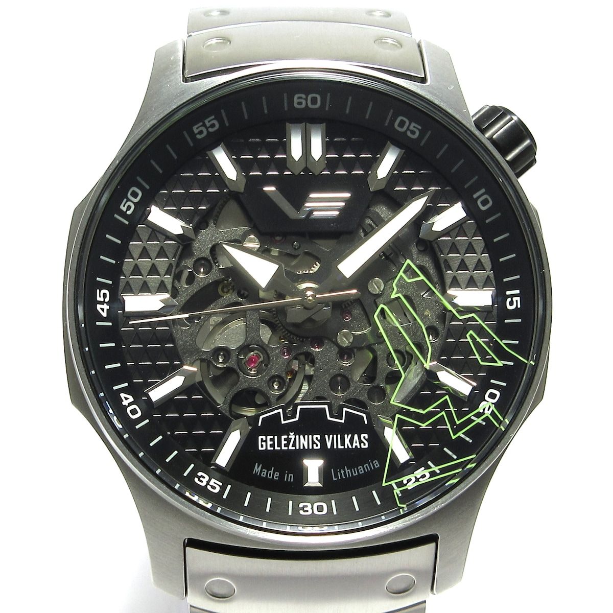 VOSTOK(ボストーク) 腕時計美品 アイアンウルフ NH72-592A706 メンズ 
