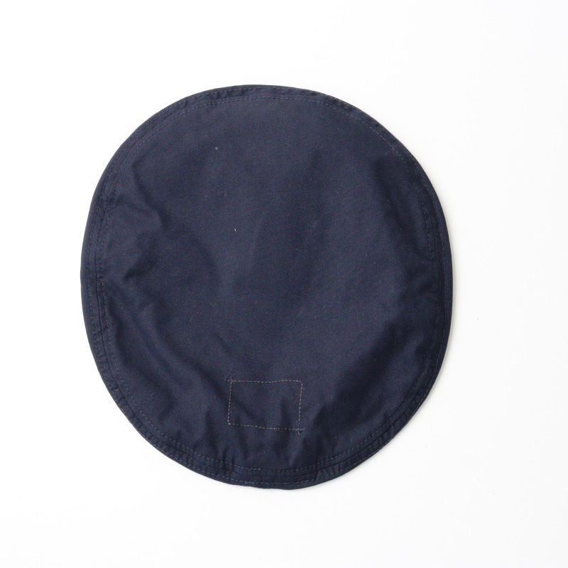 エルメス ベレー帽 カシミヤ100% 鹿革 ディアスキン レザー グレー 56