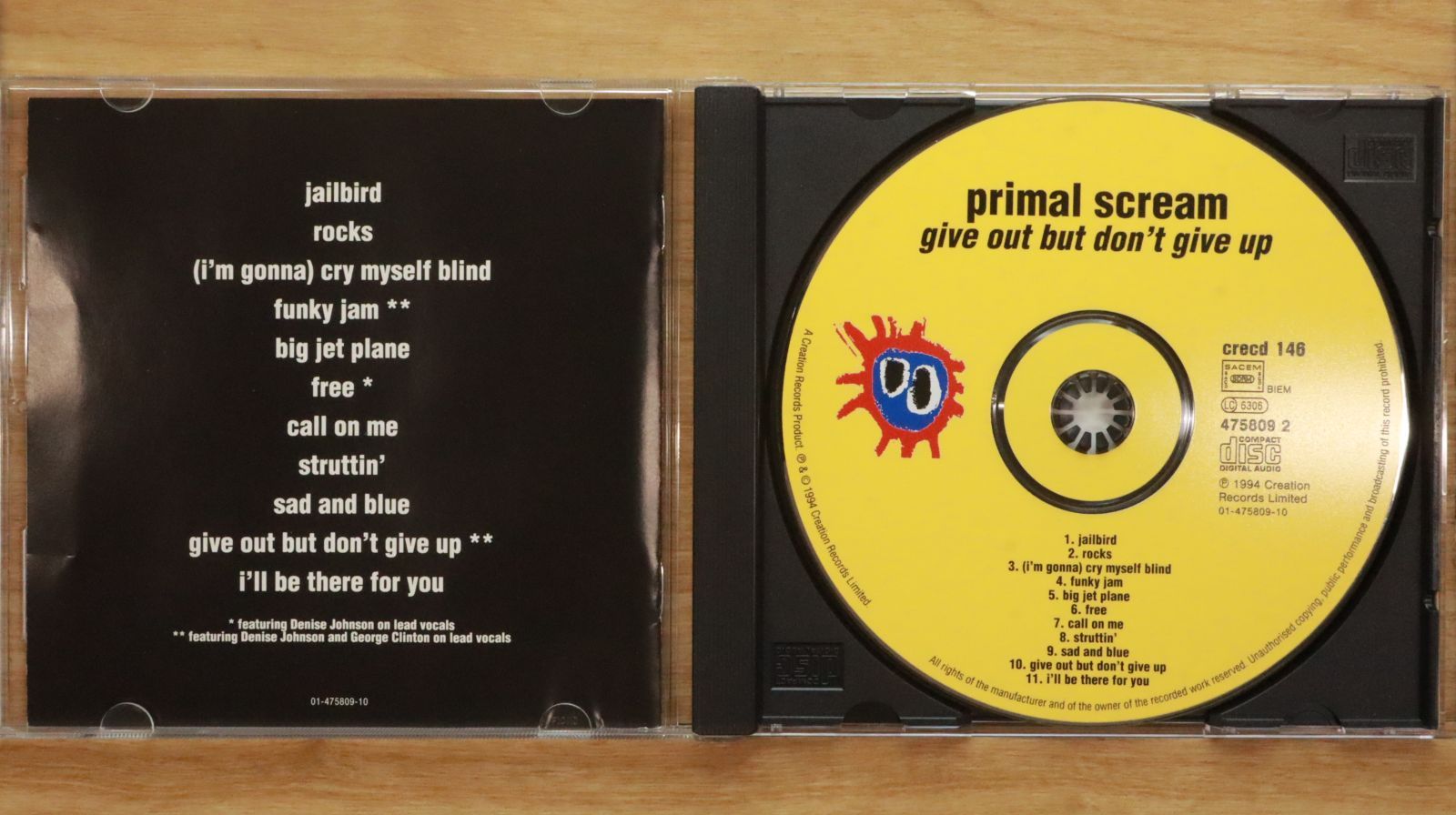 中古CD☆プライマル・スクリーム/Primal Scream□ Give Out But