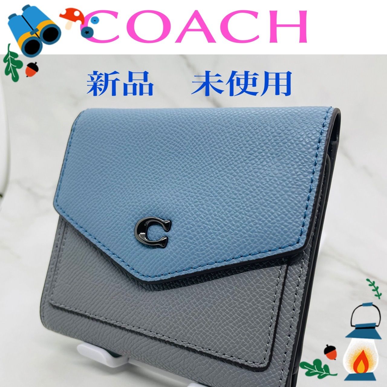 ☆新品/未使用☆コーチ COACH ウィン スモール ウォレット カラー