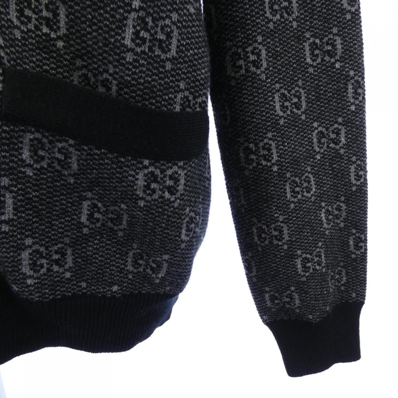 GGウールジャガードカーディガン