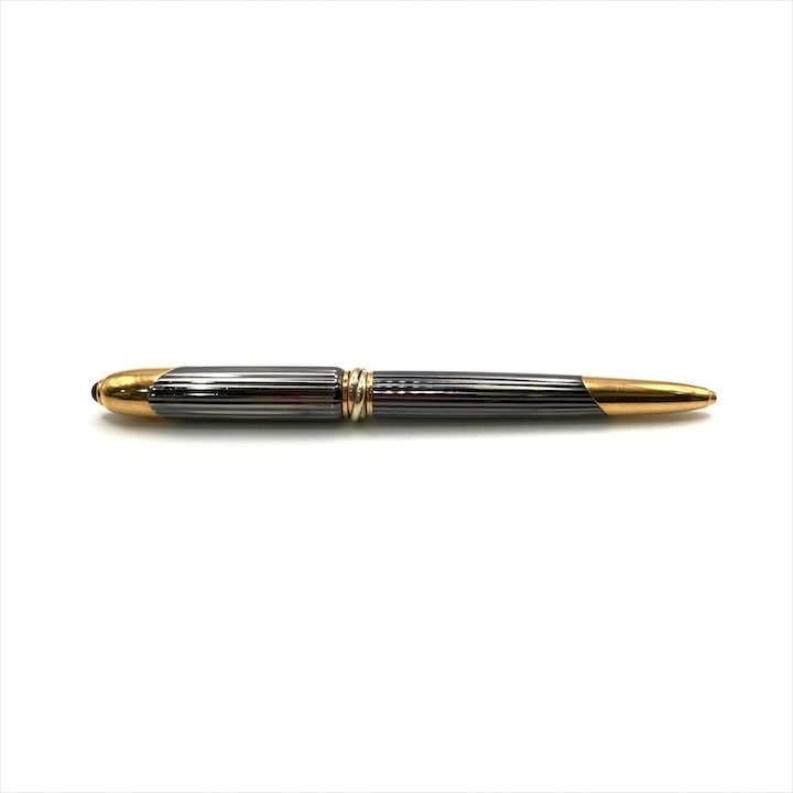 【未使用・良品】Cartier/カルティエ　ボールペン　シルバー ✕ ゴールド Cartier (カルティエ) ボールペン シルバー×ゴールド サントス
