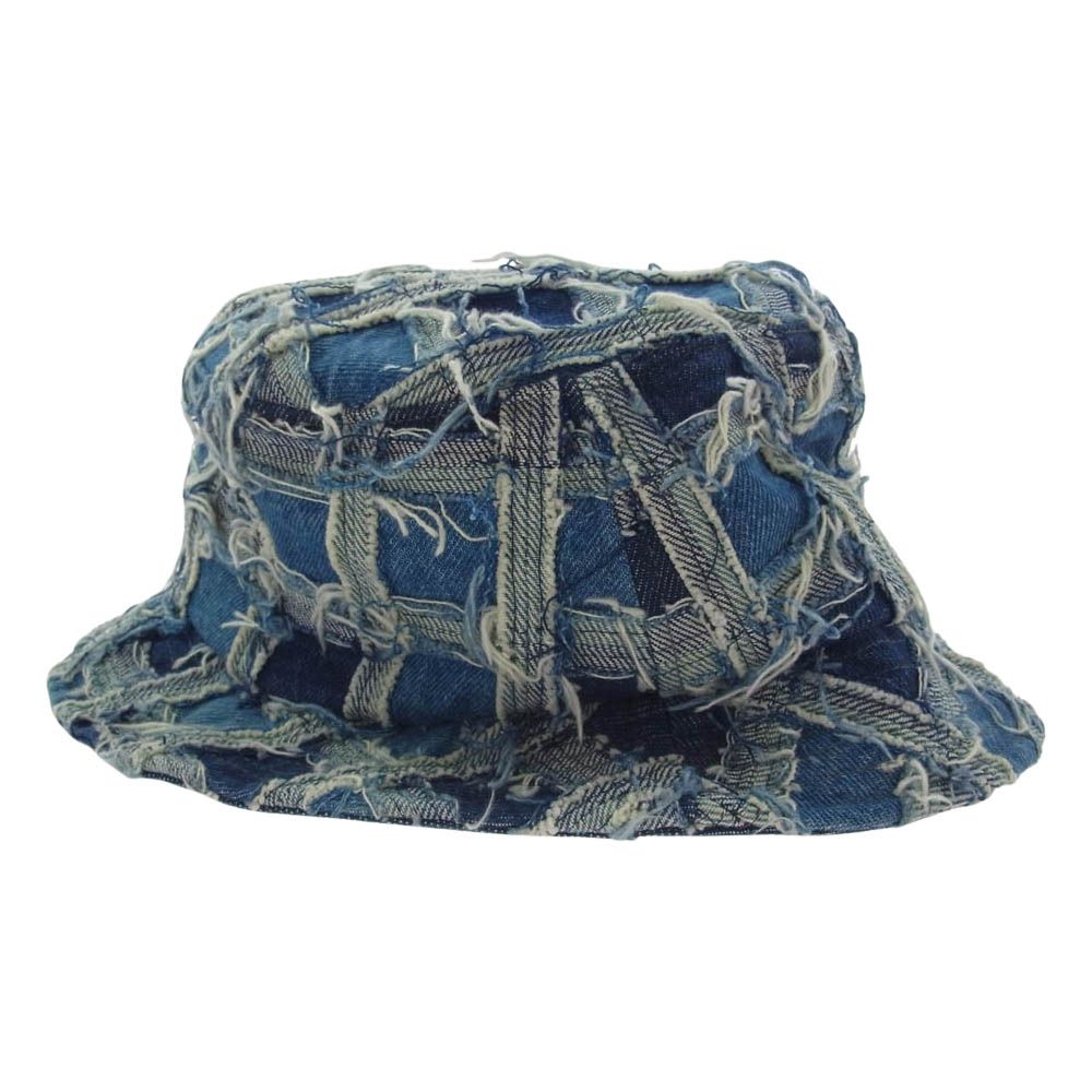 Supreme シュプリーム 23SS Frayed Patchwork Denim Crusher フリンジ