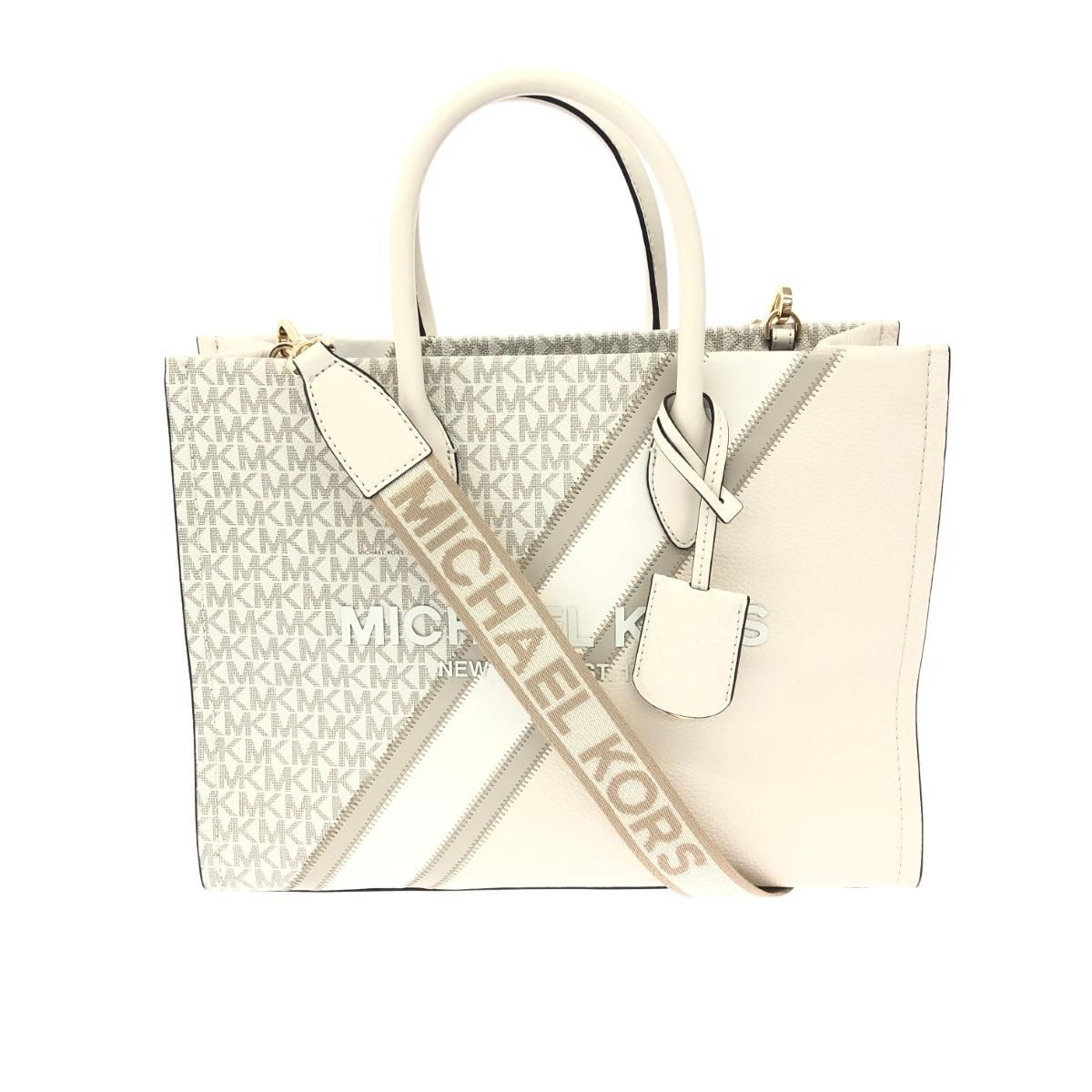 美品 MICHAEL KORS マイケルコース ミレラ シグネチャー 2WAYバッグ 