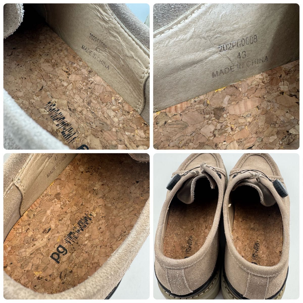 希少】pg playground knock プレイグラウンド ノック ベージュ