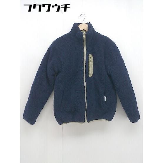 □ Beno ビーノ ボア リバーシブル 長袖 ジップアップ ジャケット 