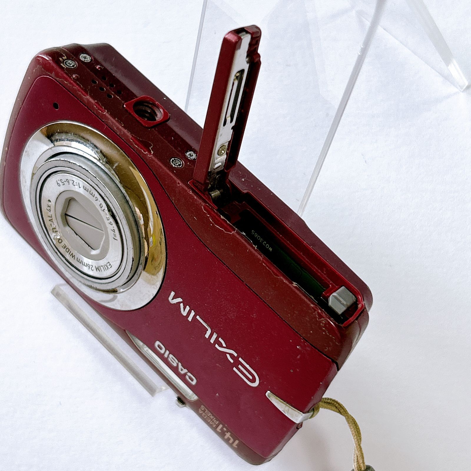 カシオ CASIO EXILIM EX-Z550 ピンク デジタルカメラ　焼け有 EX-Z550 - デジタルカメラ - CASIO