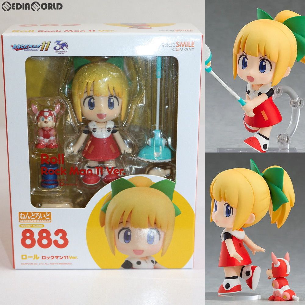 ねんどろいど 883 ロール ロックマン11Ver. 可動フィギュア ねんどろいど ロール ロックマン11Ver.｜グッドスマイル