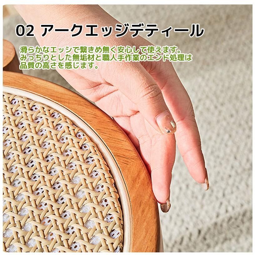 ラタンカゴメ編み