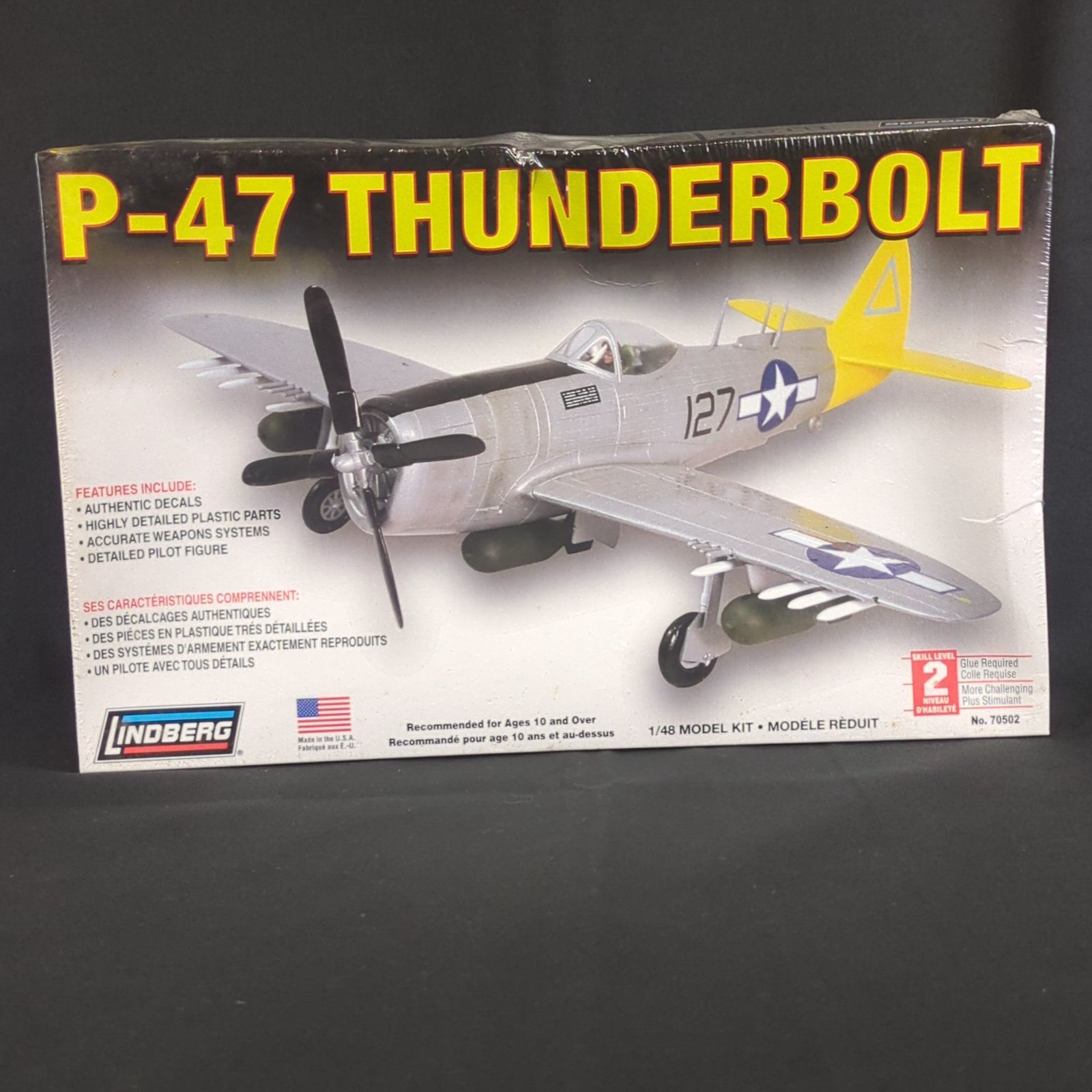 輸入キット 未開封品 リンドバーグ LINDBERG 70502 1|48 P-47 THUNDER BOLT P-47 サンダーボルト