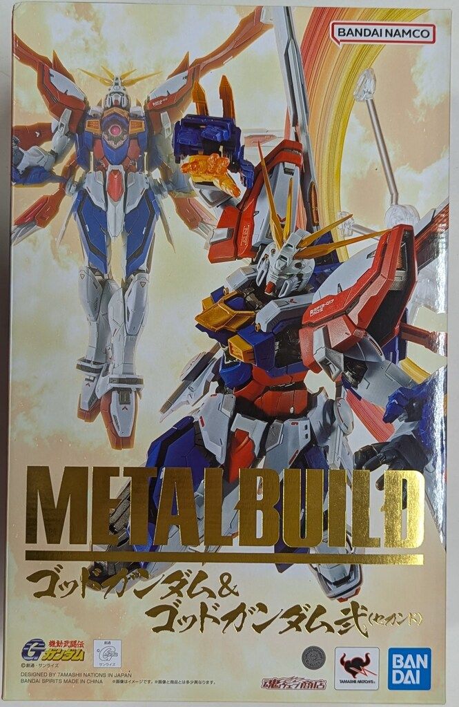 メタルビルド ゴッドガンダム 未開封 L BUILD ゴッドガンダム 2次出荷
