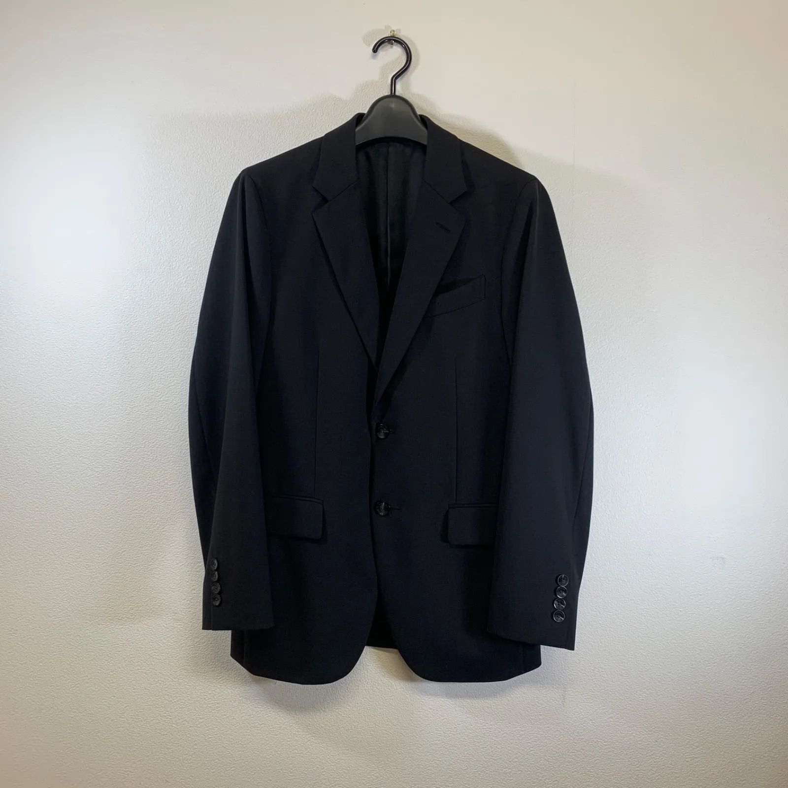 CARUSO BUTTERFLY JK size46 ウールシングルブレステッド 2B