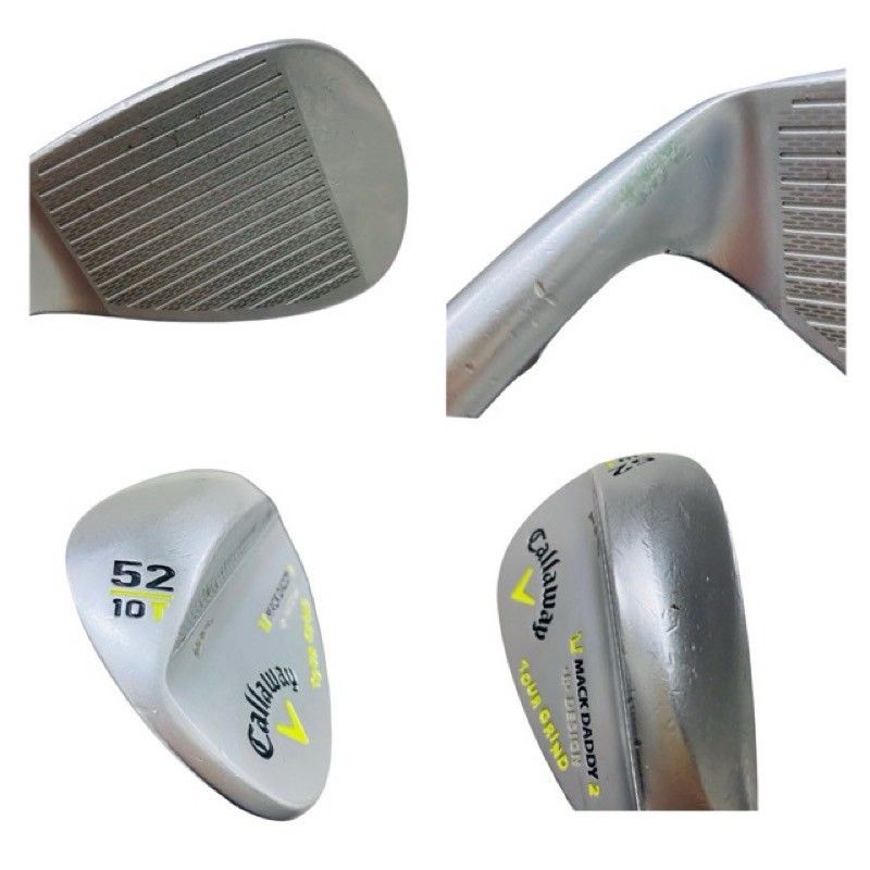 Callaway Golf - キャロウェイ ウェッジ MACK DADDY 2 TOUR GRIND 52度 本体のみ 【中古】 42506R2 キャロウェイ ウェッジ MACK DADDY 2 TOUR GRIND 52度 本体のみ
