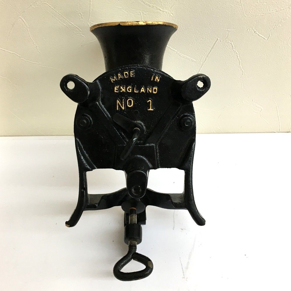 スポング社製SPONG NO.1 コーヒーミル　イングランド ビンテージ イギリス アンティーク SPONG(スポング) コーヒーミル 卓上