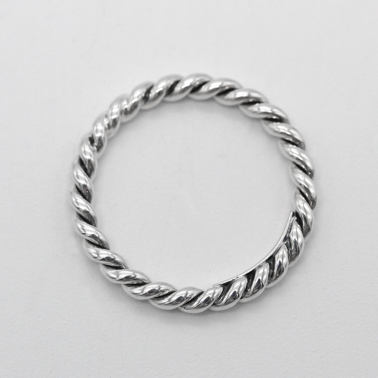 ティファニー TIFFANY&CO. ツイスト リング シルバー925 9号 指輪