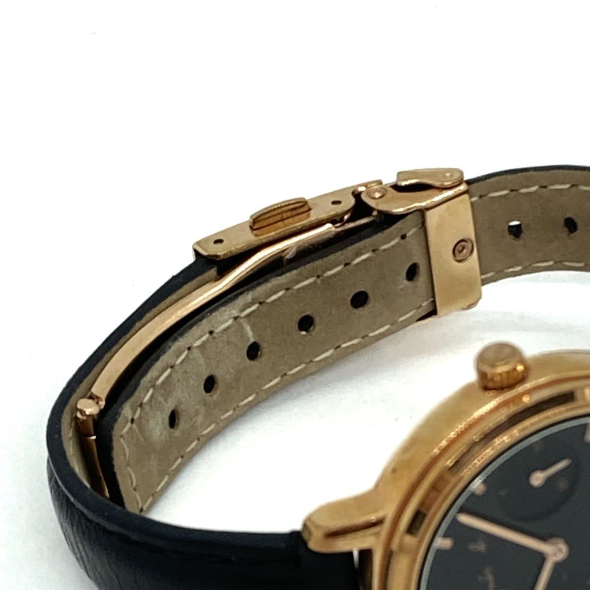 agnes b(アニエスベー) 腕時計 - VD75-KGZ0 レディース 革ベルト 黒 