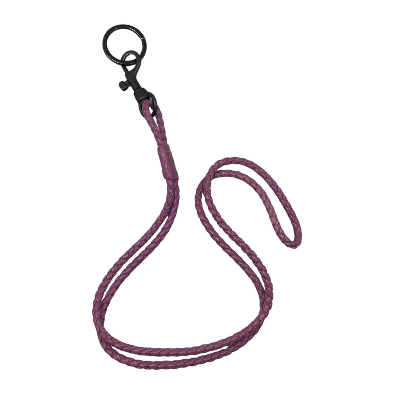 ボッテガヴェネタ　ネック　ストラップ　ブラウン BOTTEGA VENETA(ボッテガヴェネタ) ストラップ - ダークブラウン