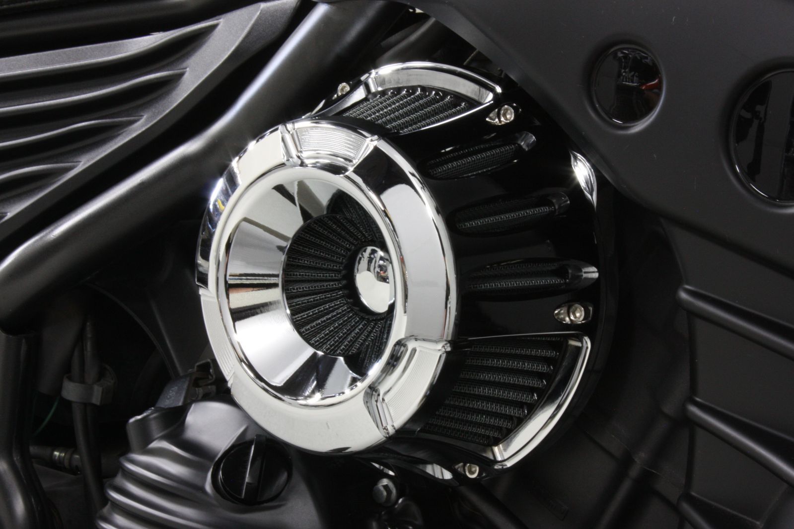 レブル250 ハイクオリティー ダミーエアクリーナー タイプA メッキ 取付説明書付