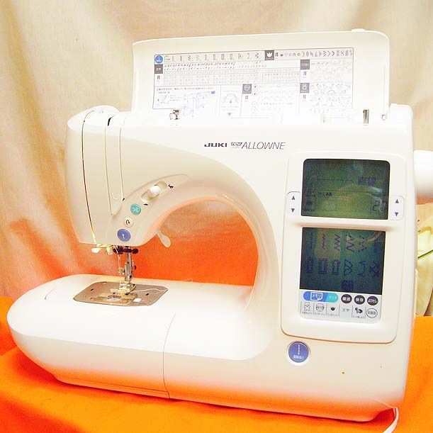 【◆JUKI刺しゅう機セットALLOWNE HZL-008N 】②整備済み品_2 現品管理番号：s1125_02w ◇JUKI刺しゅう機セットALLOWNE HZL-008N 】②整備済み品_2 現品管理