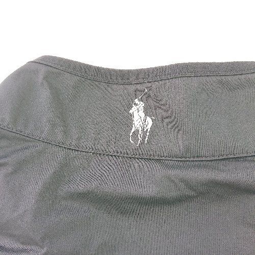 ◇ POLO GOLF RALPH LAUREN サイドファスナーポケット ブランドロゴ刺? マイロ - ベスト サイズS ブラック メンズ E  【1404020008791】