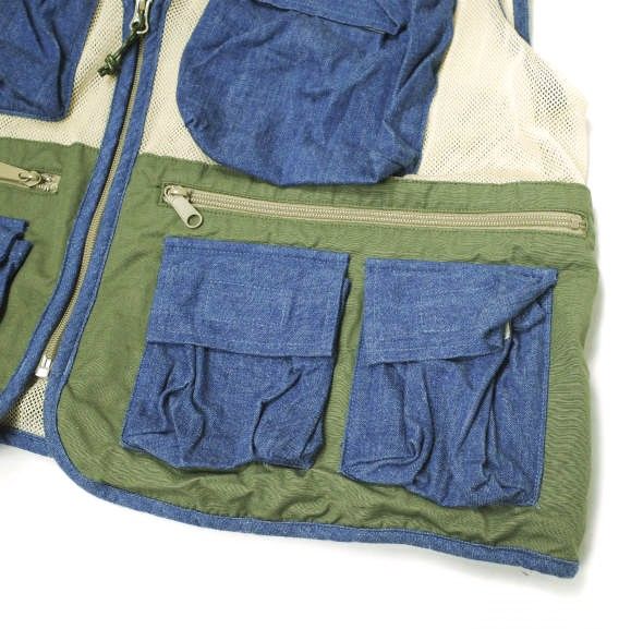 orslow x BEAMS オアスロウ ビームス 別注 日本製 デニムフィッシング 