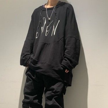 HAMCUS ハムカス EDEN PRINTED PULLOVER オーバーサイズ カットオフ