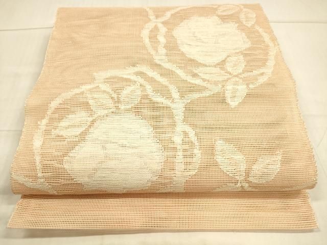 平和屋着物○八寸名古屋帯 松葉色 正絹 逸品 未使用 DAAV6208ps 平和