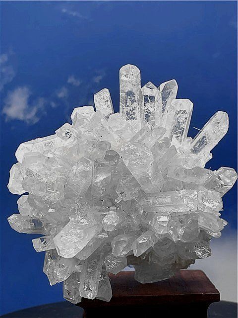 超綺麗★水晶クラスターB82U6/141U07B 超綺麗【入手困難】高透明度水晶クラスターB86B6/84B93D - メルカリ