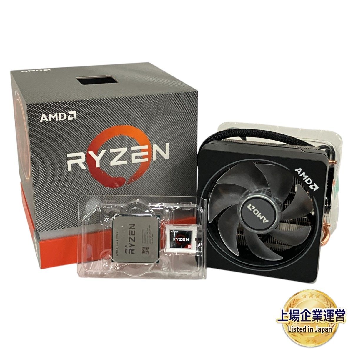 AMD Ryzen9 3900X 純正クーラー未使用 AMD Ryzen 9 3900X 12C24T + AMD
