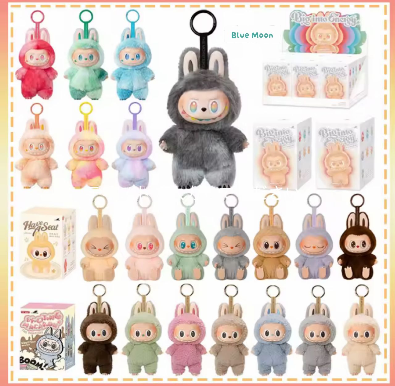 labubu ぬいぐるみキーホルダー新品【SHOPクーポン】 - メルカリ