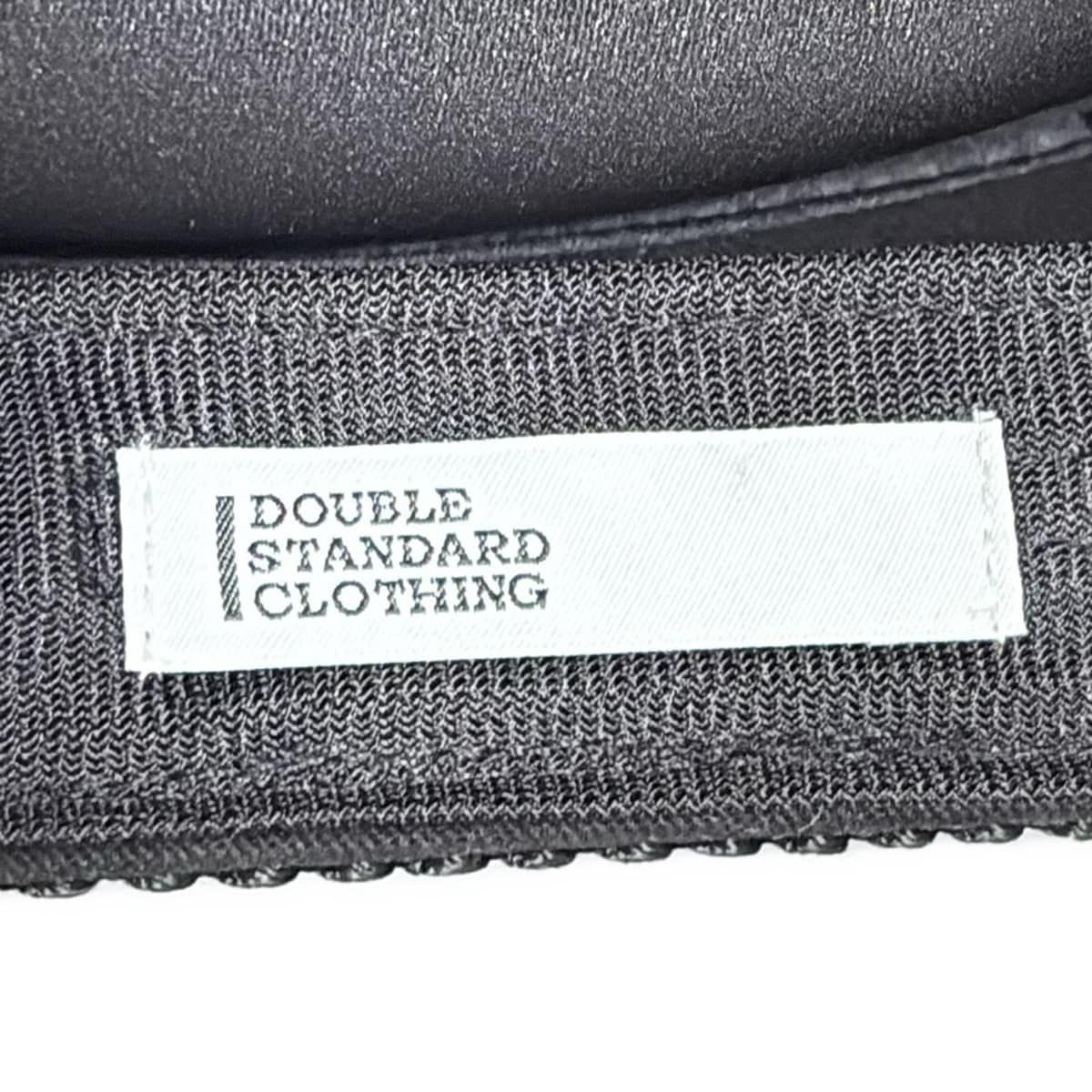 本物100%! DOUBLE STANDARD CLOTHING ダブル クロージング ハンチング F - 黒 ウール 最短発送！