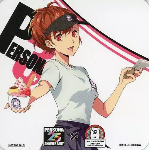 ペルソナ3 25th ロールアイスクリームファクトリー 缶バッジ