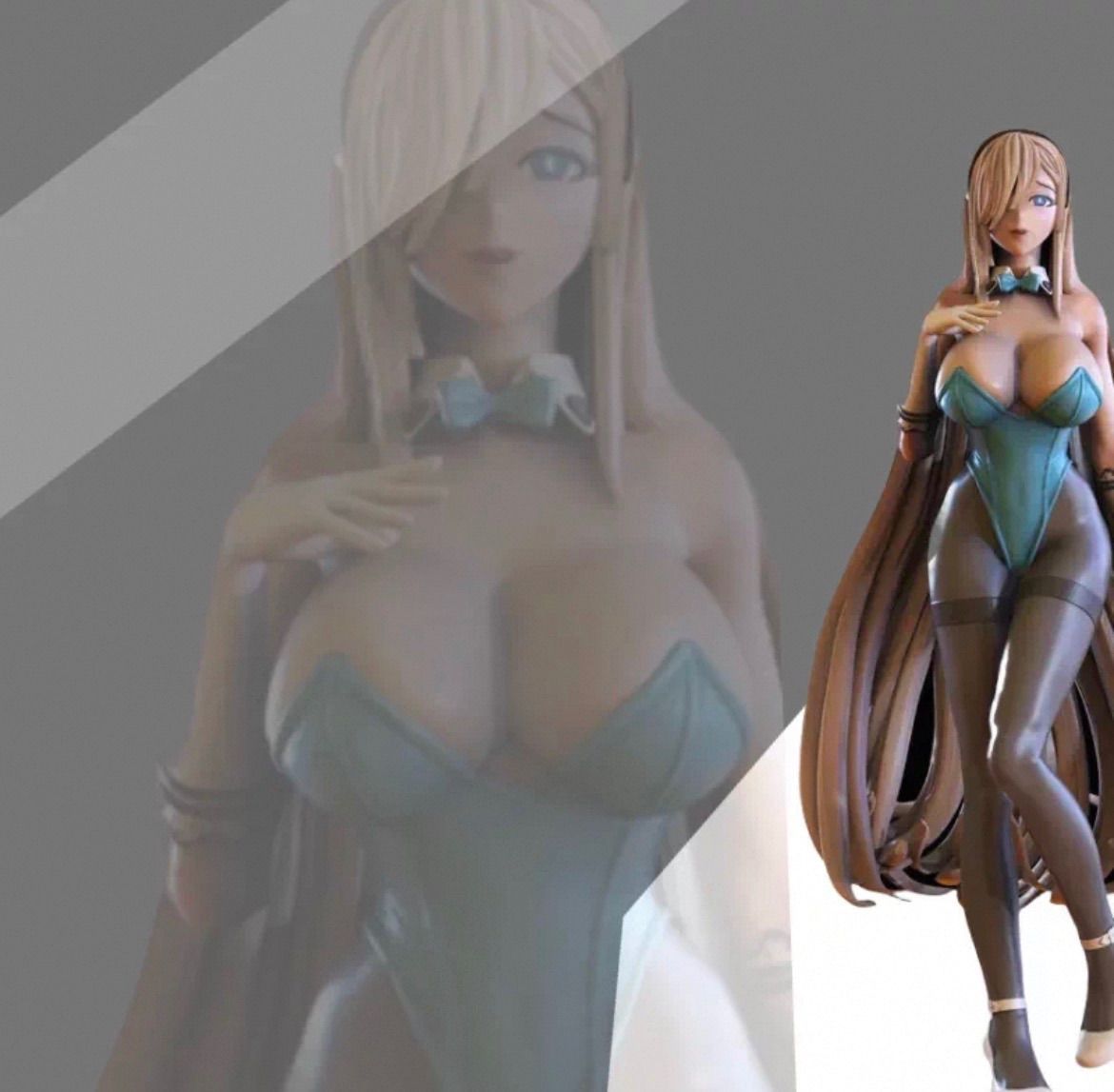 1|8 ガレージキット フィギュア 未塗装 ブルーアーカイブ 一之瀬アスナ 18cm