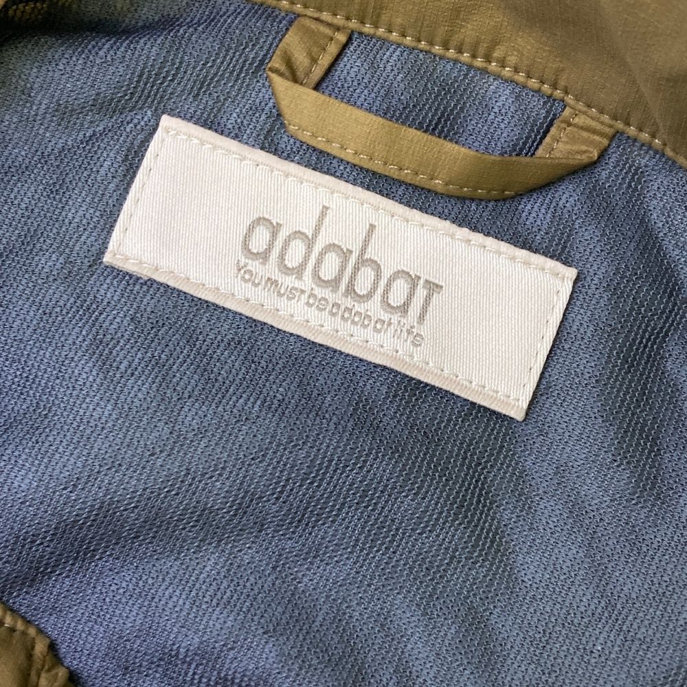 サイズ：50 ADABAT アダバット  ジップジャケット 裏メッシュ  ネイビー系 [240101492412] ゴルフウェア メンズ ストスト サイズ：50 ADABAT アダバット ジップジャケット 裏メッシュ