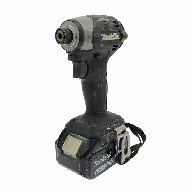  品 makita マキタ 18 V 充電式インパクトドライバー TD 173 D バッテリー 6 0 Ah 付き 充電回数14回と40回 締付け 電動インパクトドライバー ドリル ドライバー レンチ