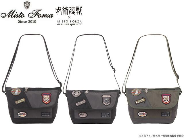 格安，人気セール Misto Forza ミストフォルツァ Misto Forza ミストフォルツァ 呪術廻戦コラボ ワッペンモデル Mini Shoulder FMJ12 rowa12 その他