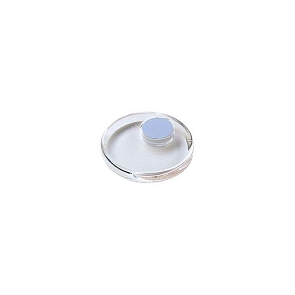 コクヨ 強力カラーマグネット クリヤー φ30×6mm 青 マク-T30NB 1セット 20個 2個×10パック